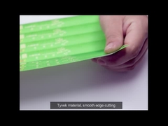 Brazaletes de papel de pulsera ligeros para eventos personalizados ajustables