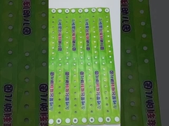 Logotipo personalizado Pulseras de PVC impermeables en varios colores para promociones