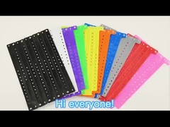 Pulseras de PVC de vinilo personalizadas de alta durabilidad Pulseras personalizadas