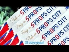 Cerradura rápida Pulseras resistentes al agua y duraderas Tyvek para eventos y festivales Logotipo personalizado