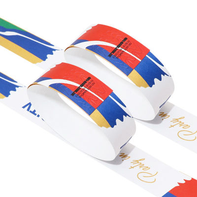 Las pulseras RFID de seguridad Tyvek