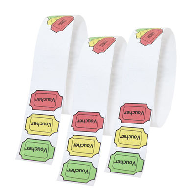 Papel de codificación de barras Eventos de pulseras de color personalizado resistente a las lágrimas
