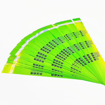 Pulseras de papel de color a prueba de lágrimas Tyvek Impreso Logotipo personalizado