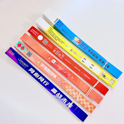 Tamaño ajustable Tyvek pulseras de papel impermeable Impresión a todo color