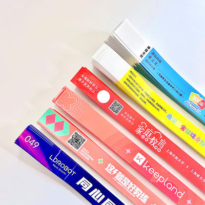 Las pulseras Tyvek resistentes a las lágrimas, pulseras de papel ligeras