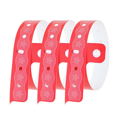 Pulseras de PVC de vinilo impresas Brazalete de evento Elastico personalizado