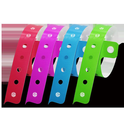 15*240mm Pulseras de PVC en forma de L para eventos