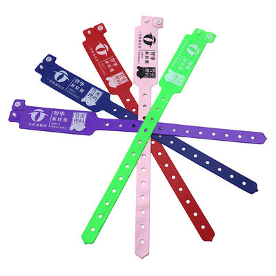 Pulseras de PVC de forma irregular personalizadas para eventos