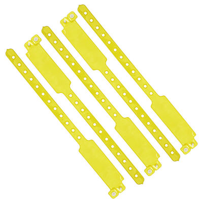Las pulseras de vinilo suave para eventos de transferencia de calor Impresión de pulseras de identificación