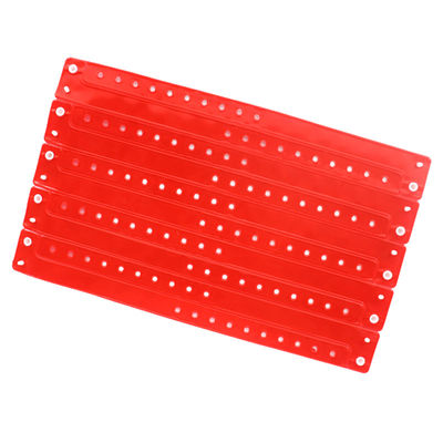 Pulseras de plástico de vinilo personalizadas, pulseras de vinilo personalizadas ajustables.