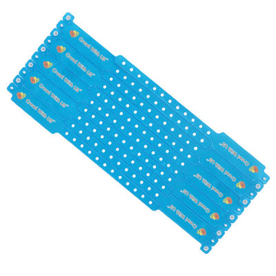 Las pulseras para eventos de impresión sintética personalizada
