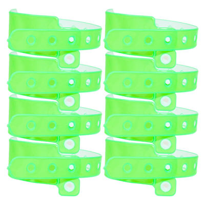 Las pulseras de vinilo personalizadas para eventos Blanco Rojo Azul Impresión Transferencia de calor