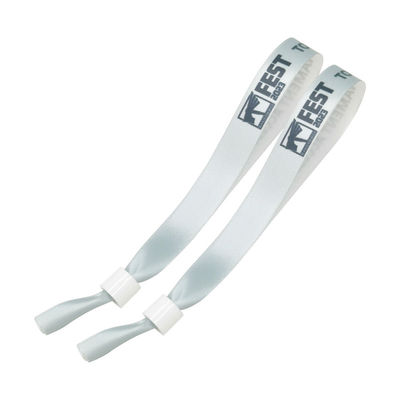 Pulseras personalizadas de tejido para festivales de bordado pulseras de tela