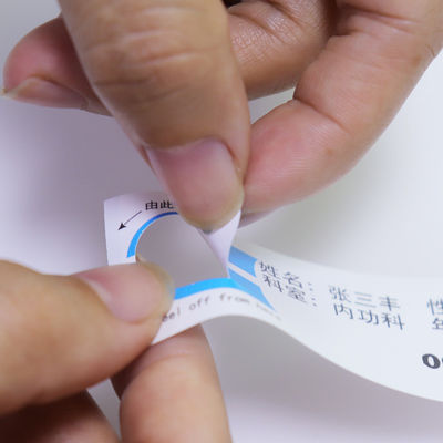 Banda de Muñeca para Pacientes del Hospital Infantil Banda de Identificación de Texto Personalizada