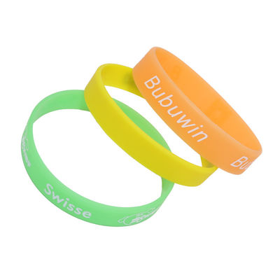 Las pulseras de silicona de estilo sencillo son ecológicas y impermeables