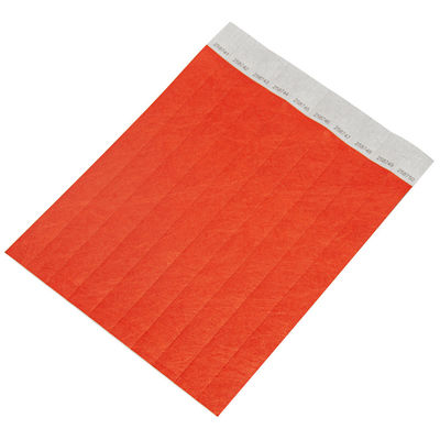 Polsera personalizada de eventos Tyvek con código de barras numerada a prueba de agua para la piscina Identificación de la fiesta de admisión Pulseras de papel