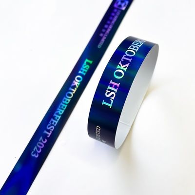 Unisex Neon Rainbow Laser Glitter Pulsera ajustable para eventos Conciertos y festivales