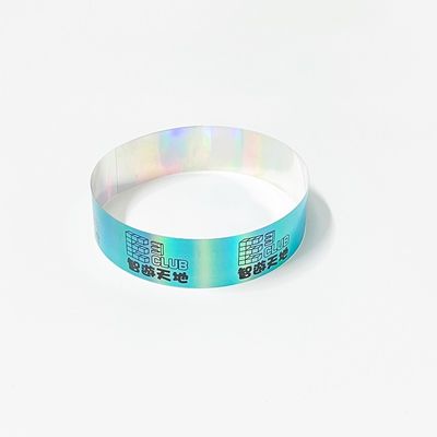 Pulsera de brillo láser de neón ajustable para eventos unisex