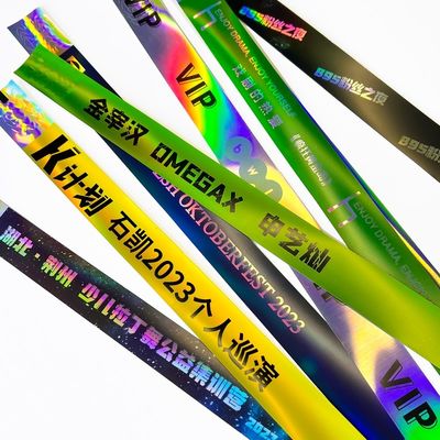 Pulsera láser de plástico ajustable para eventos, conciertos y festivales de música