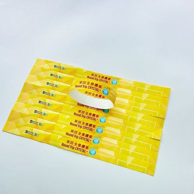Pulsera de impresión a todo color con impresión de logotipo personalizado Neón y cierre rápido