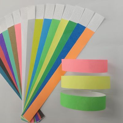 Personaliza tu pulsera para eventos Tyvek Pulseras para eventos Entrada Acceso Entradas