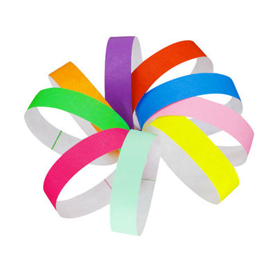 Pulseras de papel Tyvek personalizadas Solución de identificación duradera y versátil