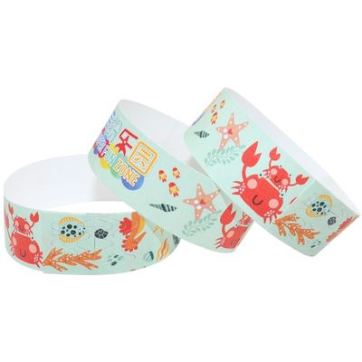 Códigos de barras Tyvek pulseras La manera perfecta de añadir color a su evento