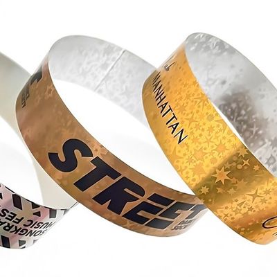 Pulseras Holográficas Personalizadas con Brillo para Conciertos y Eventos, Estilo para Adultos y Niños