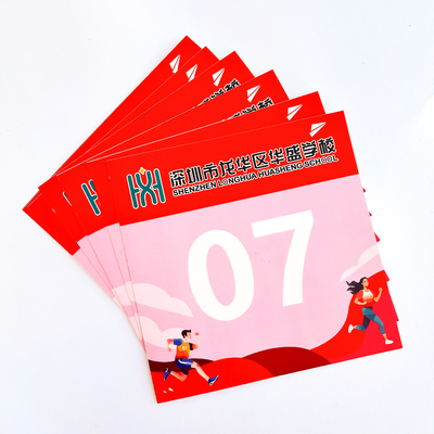 Números personalizados de la bib de la carrera Tyvek para maratones y triatlones