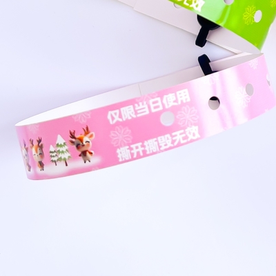 Pulseras de PVC personalizadas para eventos, impermeables