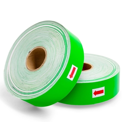 Identificación de pacientes optimizada y térmica imprimible con pulsera rectangular para pacientes de hospital y material de vinilo duradero